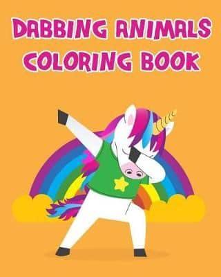 Dabbing Animals Coloring Book