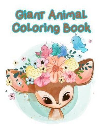 Giant Animal Coloring Book