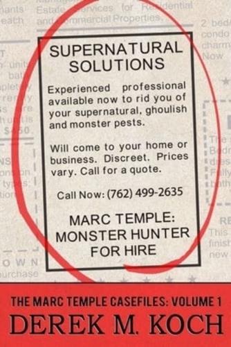 Monster Hunter for Hire (Supernatural Solutions