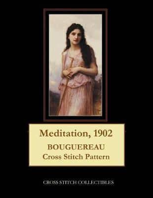 Meditation, 1902: Bouguereau Cross Stitch Pattern