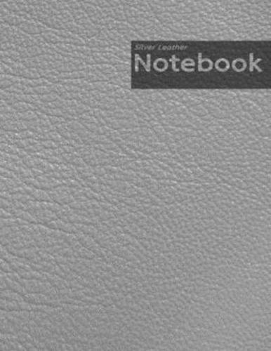 Silver Leather Notebook