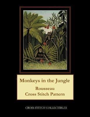 Monkeys in the Jungle: Rousseau Cross Stitch Pattern
