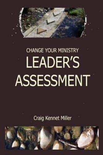 Change Your Ministry Leader's Assessment