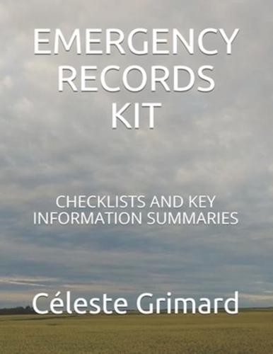 Emergency Records Kit