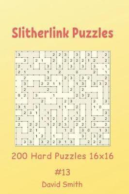 Slitherlink Puzzles - 200 Hard Puzzles 16X16 Vol.13