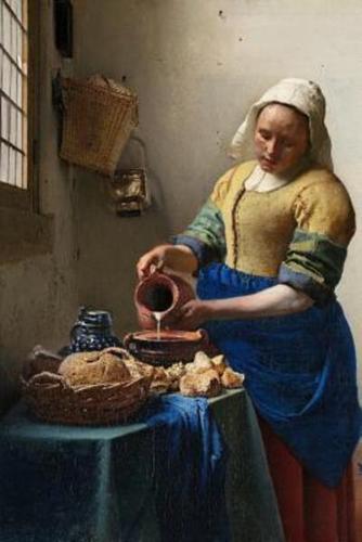 The Milkmaid by Johannes Vermeer Journal