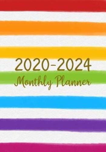 2020-2024 Monthly Planner