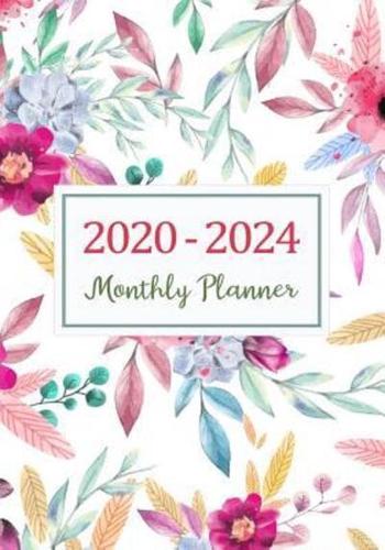 2020-2024 Monthly Planner