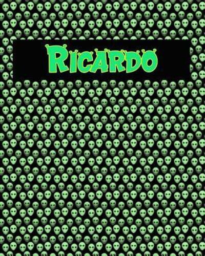 120 Page Handwriting Practice Book With Green Alien Cover Ricardo