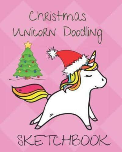Fun Cute Unicorn Lovers Blank Sketchbook Journal for Sketching or Writing