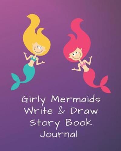 Cute Mermaids Blank Story Book Journal