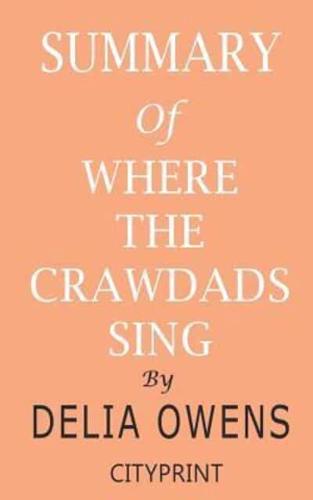 Summary of Where the Crawdads Sing by Delia Owens