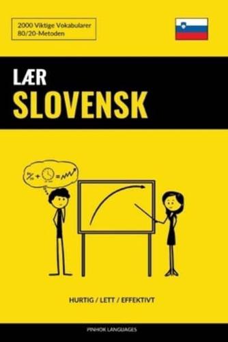 Lær Slovensk - Hurtig / Lett / Effektivt