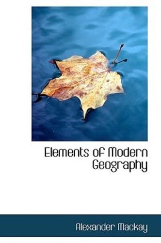 Elements of Modern Geography