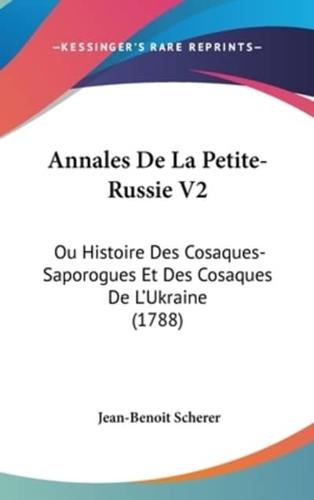 Annales De La Petite-Russie V2