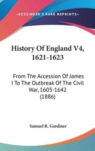 History Of England V4, 1621-1623