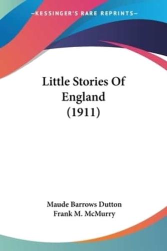 Little Stories Of England (1911)