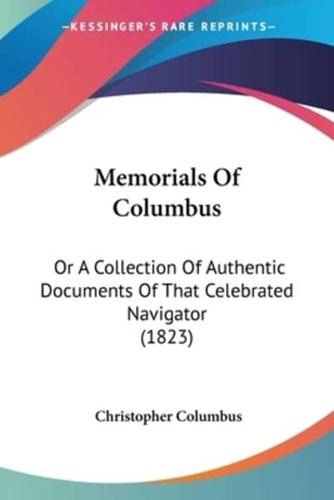 Memorials Of Columbus