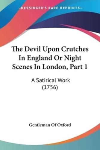 The Devil Upon Crutches In England Or Night Scenes In London, Part 1