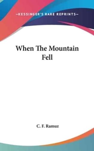 When The Mountain Fell