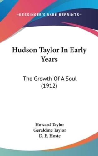 Hudson Taylor In Early Years