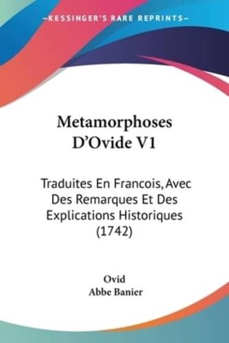 Metamorphoses D'Ovide V1