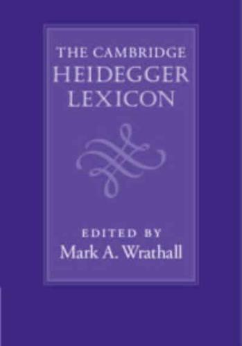 The Cambridge Heidegger Lexicon