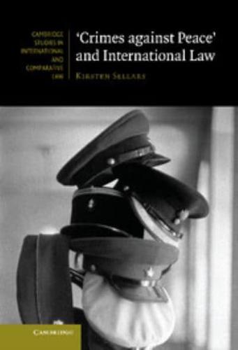 "Crimes Against Peace" and International Law
