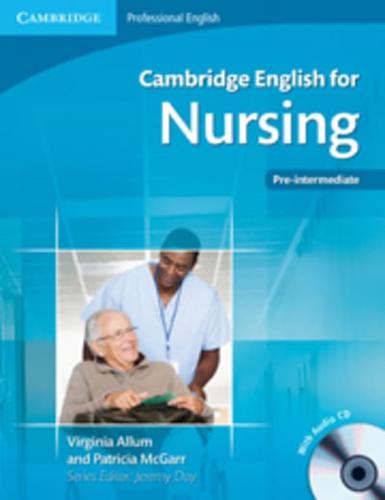 Cambridge English for Nursing Pre-intermediate Student's Book with Audio CDs (2) and Glossary Polish Edition