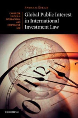 Global Public Interest in International Investment Law