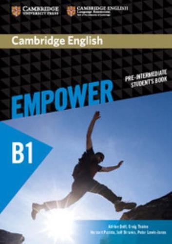 Cambridge English Empower B1. Pre-Intermediate Student's Book