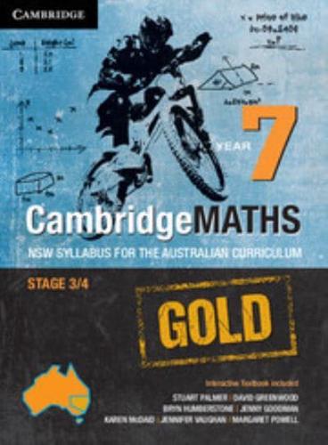 CambridgeMATHS GOLD NSW Syllabus for the Australian Curriculum Year 7 and HOTmaths Bundle