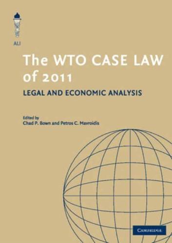 The WTO Case Law of 2011