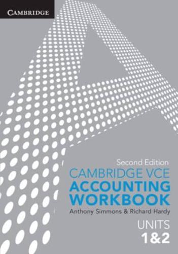 Cambridge VCE Accounting Units 1 and 2 Workbook