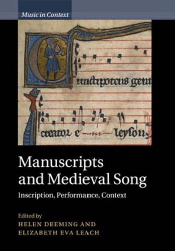 Manuscripts and Medieval Song