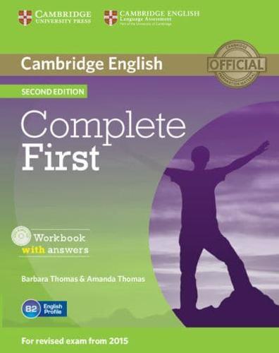 Complete First. Workbook, With Answers