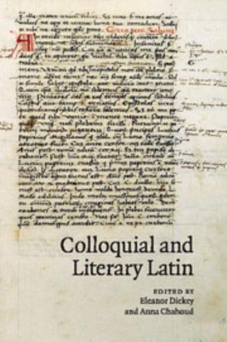 Colloquial and Literary Latin