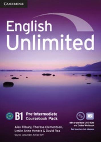 English Unlimited Pre-Intermediate Coursebook With E-Portfolio and Online Workbook Pack