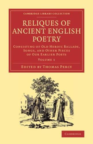 Reliques of Ancient English Poetry Volume 1