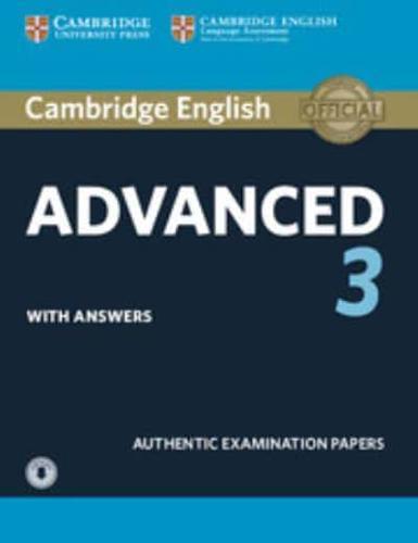 Cambridge English Advanced 3. Student's Book With Answers With Audio