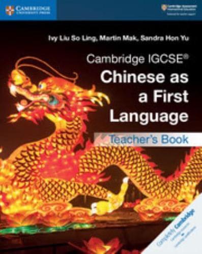 Chinese as a First Language. Teacher's Book