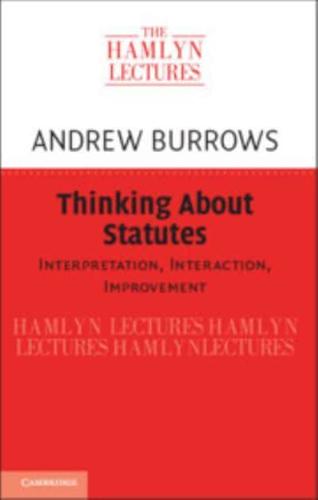 Thinking About Statutes