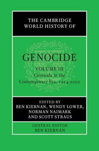 Genocide in the Contemporary Era, 1914-2020
