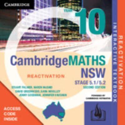 CambridgeMATHS NSW Stage 5 Year 10 5.1/5.2 Reactivation Card