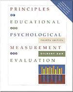 Principles of Educational and Psychological Measurement and Evaluation