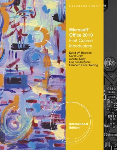 Microsoft Office 2010. First Course