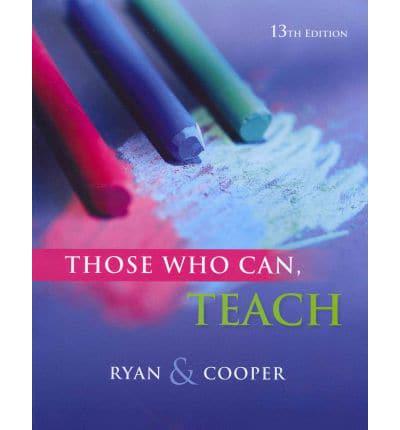 Those Who Can, Teach