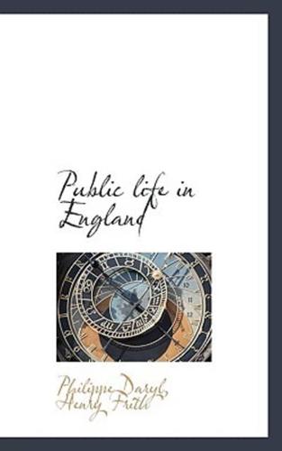 Public life in England