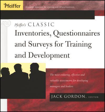 Pfeiffer's Classic Inventories, Questionnaires and Surveys for Training and Development