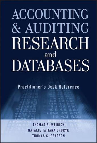 Accounting & Auditing Research and Databases